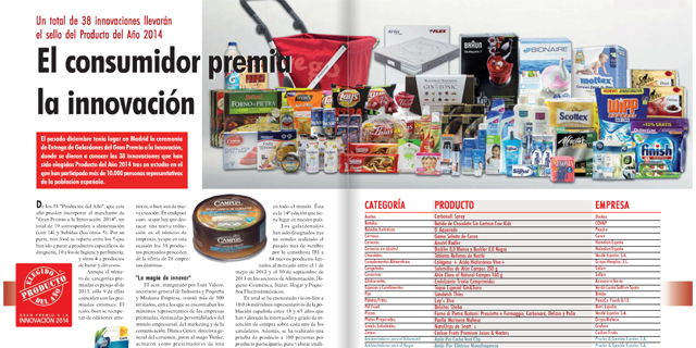 Las Revistas Inforetail Y Novedades Y Noticias Dedican Un Amplio Reportaje A Los Productos Del Año 2014